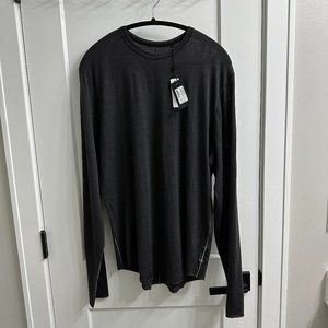 rag & bone Heath Long Sleeve Merino T Shirt Size L
